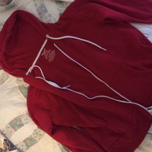 Red sweatshirt